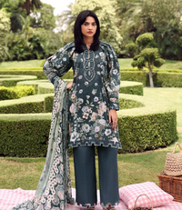Elaf Premium | Belladore Prints Chiffon 26 |EPA-6B HEATHER by Elaf Premium - Designer Dress  - Type : Ladies Clothes - Available at Libayah - 100% Original 