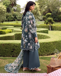 Elaf Premium | Belladore Prints Chiffon 26 |EPA-6B HEATHER by Elaf Premium - Designer Dress  - Type : Ladies Clothes - Available at Libayah - 100% Original 