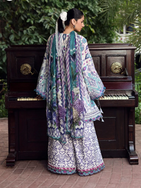 Elaf Premium | Belladore Prints Chiffon 26 |EPA-2A PRISM by Elaf Premium - Designer Dress  - Type : Ladies Clothes - Available at Libayah - 100% Original 