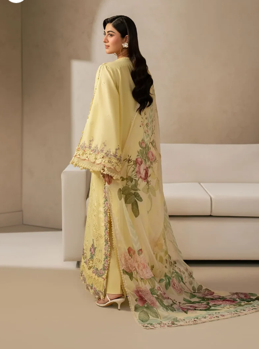 Elaf Premium | E Craft Chikankari 26 |EHC-3A SUNSTONE by Elaf Premium - Designer Dress  - Type : Ladies Clothes - Available at Libayah - 100% Original 