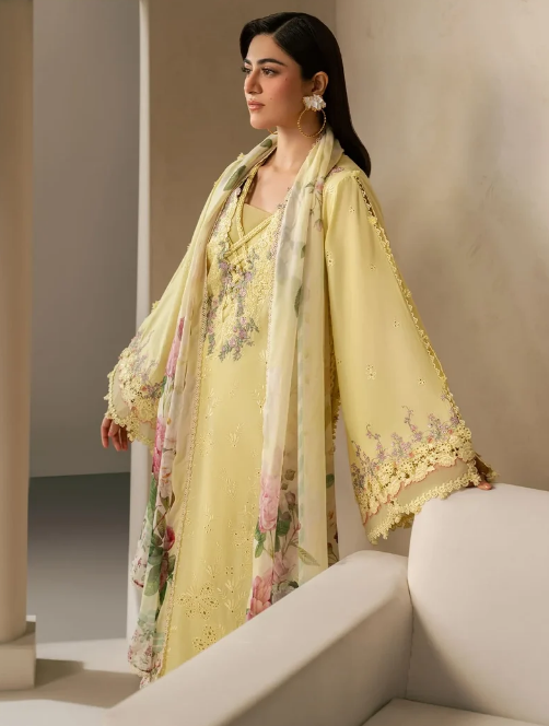 Elaf Premium | E Craft Chikankari 26 |EHC-3A SUNSTONE by Elaf Premium - Designer Dress  - Type : Ladies Clothes - Available at Libayah - 100% Original 