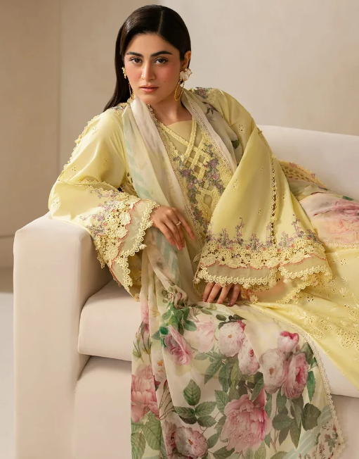 Elaf Premium | E Craft Chikankari 26 |EHC-3A SUNSTONE by Elaf Premium - Designer Dress  - Type : Ladies Clothes - Available at Libayah - 100% Original 
