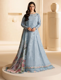 Elaf Premium | E Craft Chikankari 26 | EHC-5B PACIFIC by Elaf Premium - Designer Dress  - Type : Ladies Clothes - Available at Libayah - 100% Original 