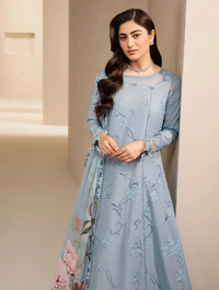 Elaf Premium | E Craft Chikankari 26 | EHC-5B PACIFIC by Elaf Premium - Designer Dress  - Type : Ladies Clothes - Available at Libayah - 100% Original 