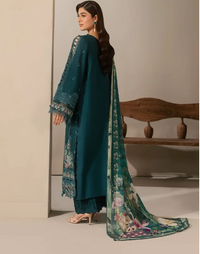 Elaf Premium | E Craft Chikankari 26 | EHC-2A MOSS by Elaf Premium - Designer Dress  - Type : Ladies Clothes - Available at Libayah - 100% Original 