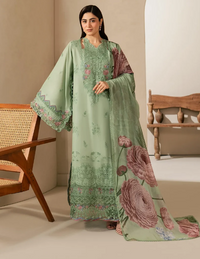 Elaf Premium | E Craft Chikankari 26 |EHC-4B ALOE by Elaf Premium - Designer Dress  - Type : Ladies Clothes - Available at Libayah - 100% Original 