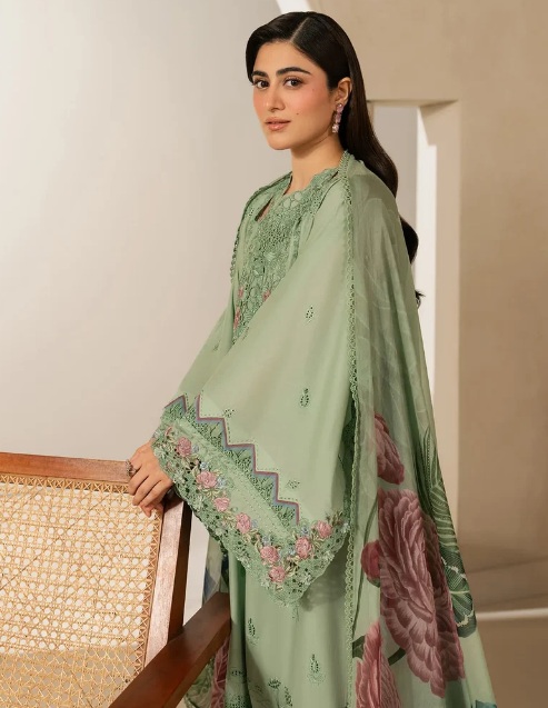 Elaf Premium | E Craft Chikankari 26 |EHC-4B ALOE by Elaf Premium - Designer Dress  - Type : Ladies Clothes - Available at Libayah - 100% Original 