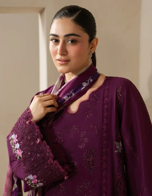 Elaf Premium | E Craft Chikankari 26 |EHC-2B CASSIS by Elaf Premium - Designer Dress  - Type : Ladies Clothes - Available at Libayah - 100% Original 