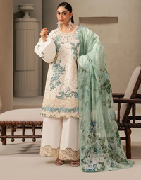 Elaf Premium | E Craft Chikankari 26 |EHC-1A VANILLA by Elaf Premium - Designer Dress  - Type : Ladies Clothes - Available at Libayah - 100% Original 