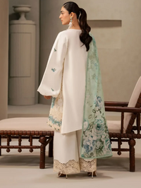 Elaf Premium | E Craft Chikankari 26 |EHC-1A VANILLA by Elaf Premium - Designer Dress  - Type : Ladies Clothes - Available at Libayah - 100% Original 