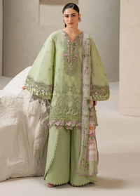 Elaf Premium | E Craft Chikankari 26 | EHC-6A BASIL by Elaf Premium - Designer Dress  - Type : Ladies Clothes - Available at Libayah - 100% Original 