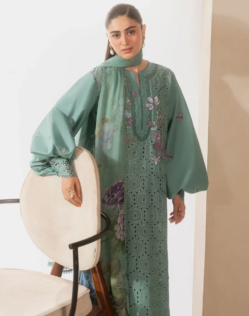 Elaf Premium | E Craft Chikankari 26 |EHC-1B WILLOW by Elaf Premium - Designer Dress  - Type : Ladies Clothes - Available at Libayah - 100% Original 