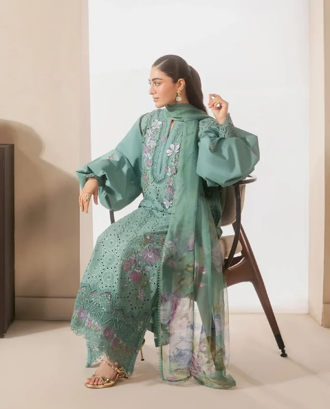Elaf Premium | E Craft Chikankari 26 |EHC-1B WILLOW by Elaf Premium - Designer Dress  - Type : Ladies Clothes - Available at Libayah - 100% Original 