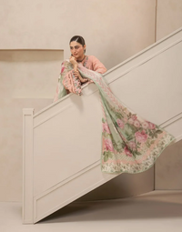 Elaf Premium | E Craft Chikankari 26 |EHC-3B DUSTROSE by Elaf Premium - Designer Dress  - Type : Ladies Clothes - Available at Libayah - 100% Original 