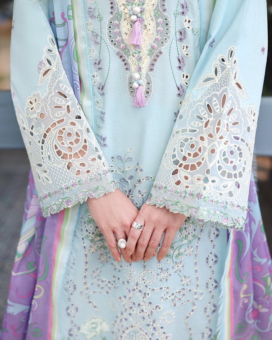 Mushq | The Secret Garden Lawn | Secret Blossom by Mushq - Designer Dress  - Type : Ladies Clothes - Available at Libayah - 100% Original 