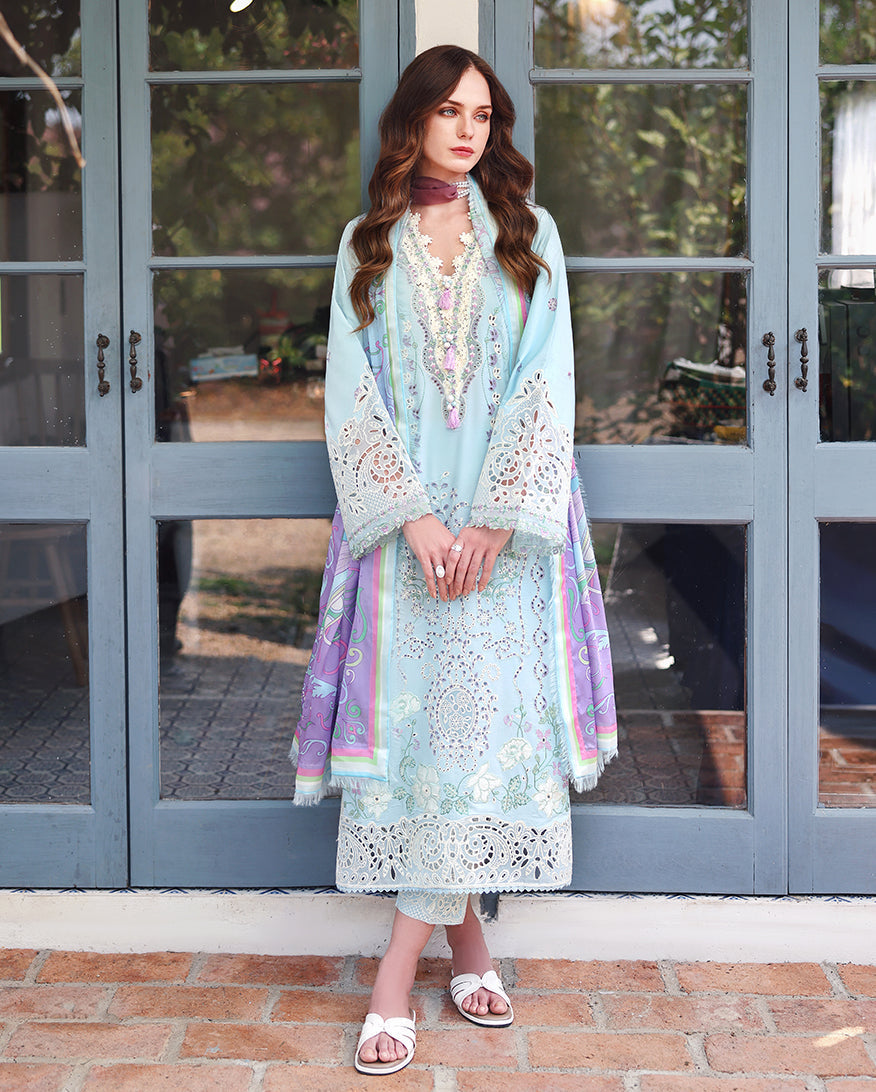Mushq | The Secret Garden Lawn | Secret Blossom by Mushq - Designer Dress  - Type : Ladies Clothes - Available at Libayah - 100% Original 