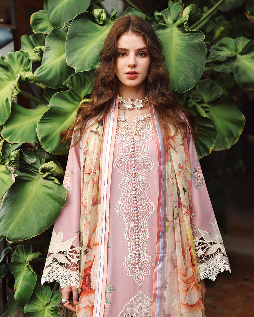 Mushq | The Secret Garden Lawn | Secret Petals by Mushq - Designer Dress  - Type : Ladies Clothes - Available at Libayah - 100% Original 