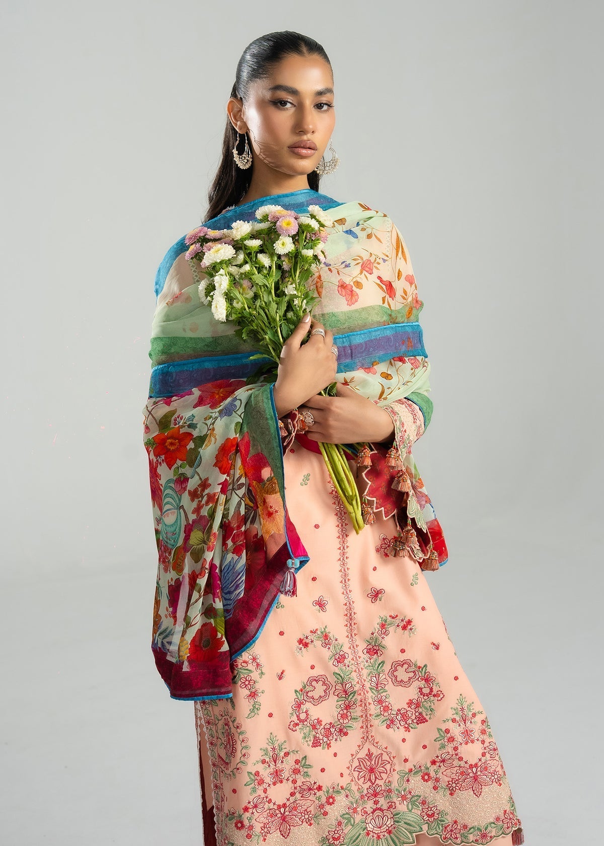Hussain Rehar | Zan SS26 |Seftali by Hussain Rehar - Designer Dress  - Type : Ladies Clothes - Available at Libayah - 100% Original 