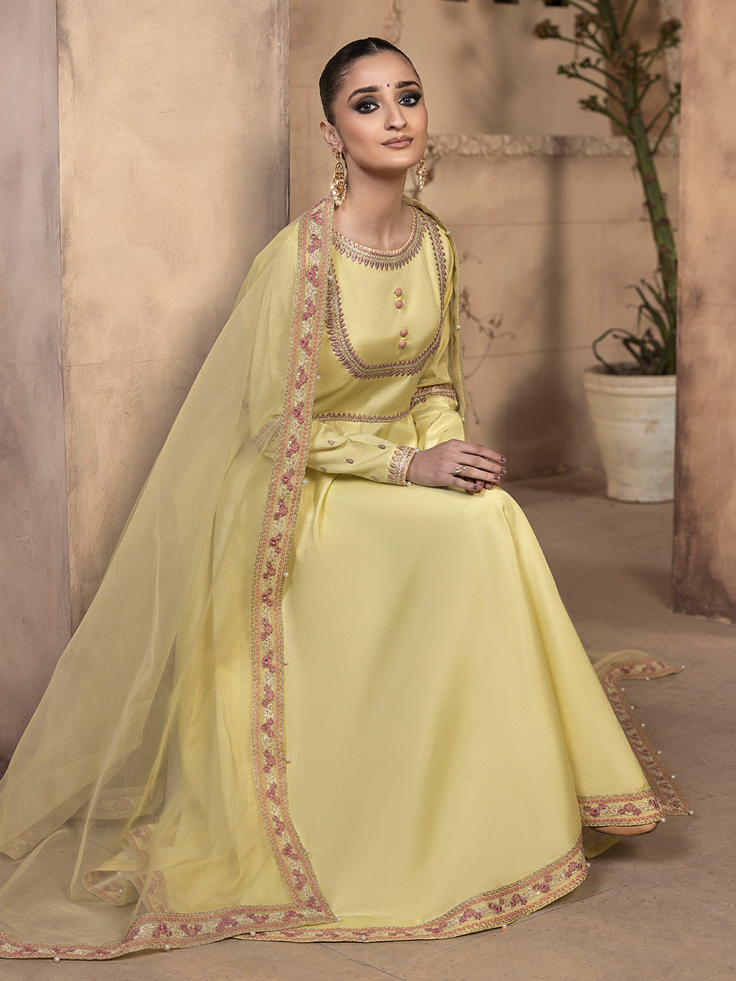 Hem Stitch | Raw Silk Edit 25 | Sehar by Hemstitch - Designer Dress - Type: Ladies Clothes - Available at Libayah - 100% Original
