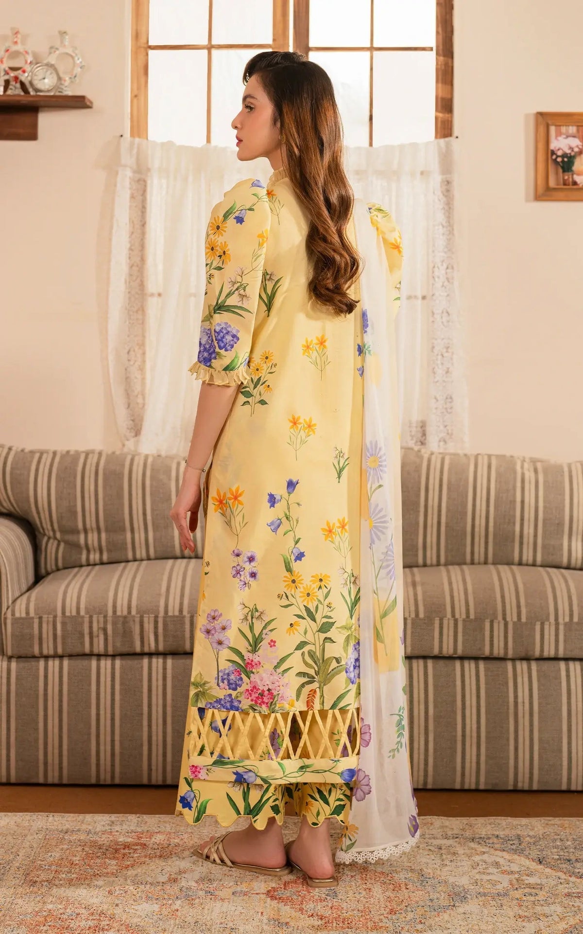 Asifa and Nabeel | Meraki Vintage 25 | Sehar (MVL25-03) by Asifa and Nabeel - Designer Dress - Type: Ladies Clothes - Available at Libayah - 100% Original