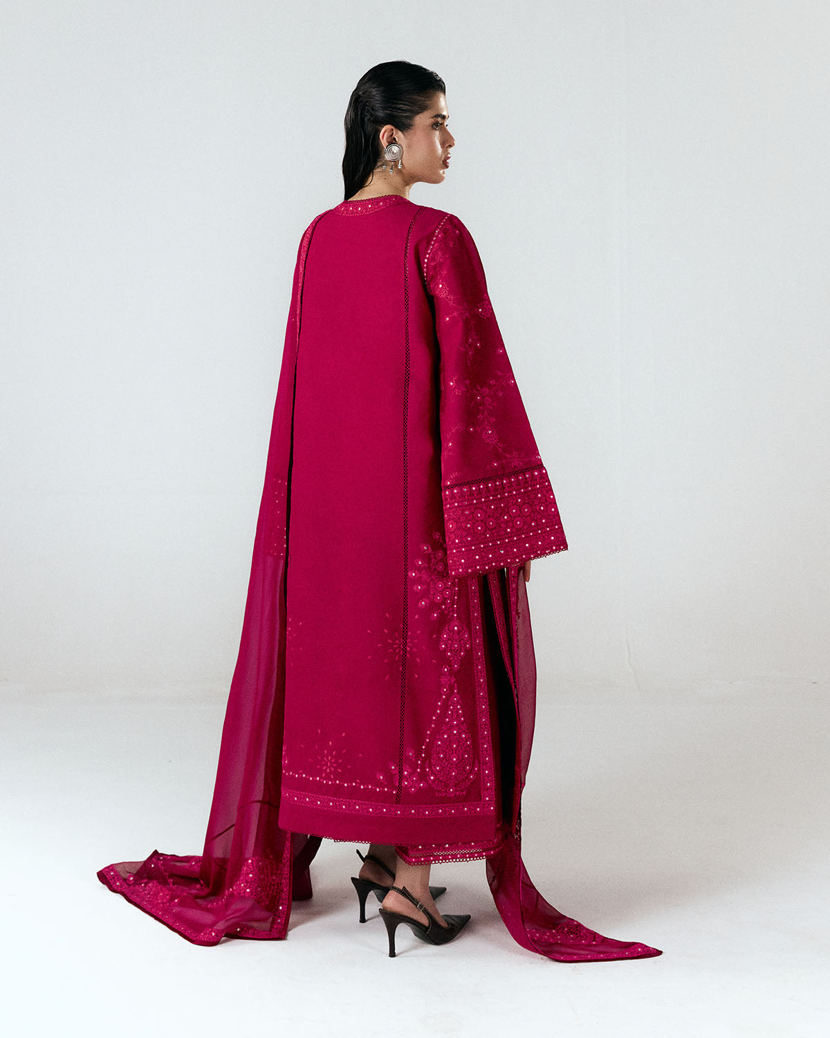 Jugnu | SS 26 Lawn | Sela by Jugnu - Designer Dress  - Type : Ladies Clothes - Available at Libayah - 100% Original 