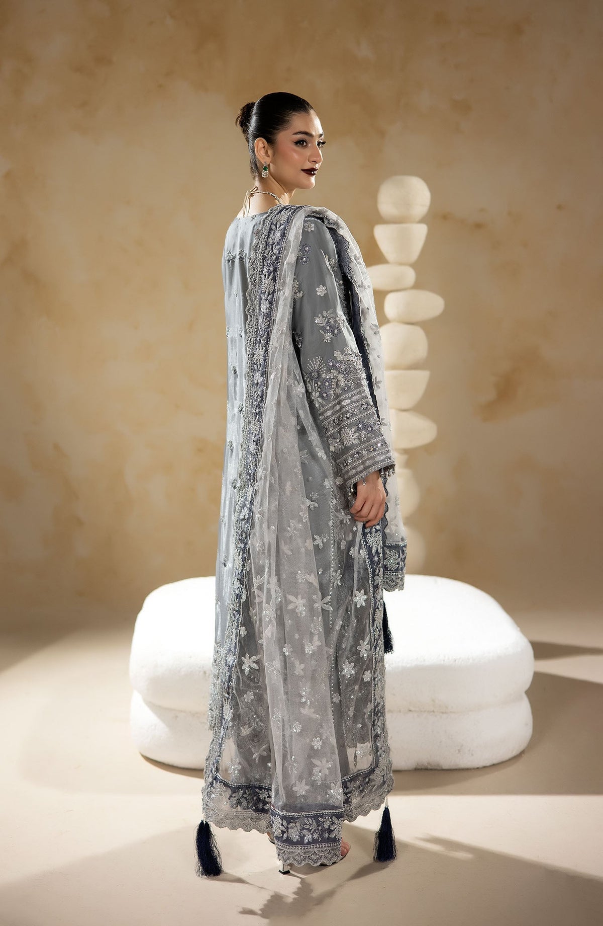 Imrozia Premium | Aurelia Formals 26 | JF-40 B Selene by Imrozia Premium - Designer Dress  - Type : Ladies Clothes - Available at Libayah - 100% Original 
