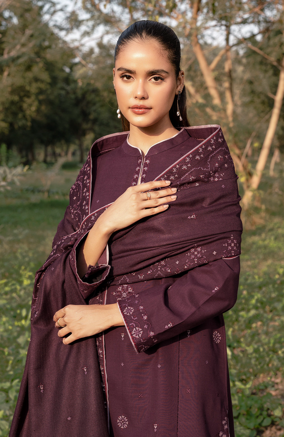 Seran | Whisper Garden Winter 24 |   Ember by Seran - Designer Dress - Type: Ladies Clothes - Available at Libayah - 100% Original