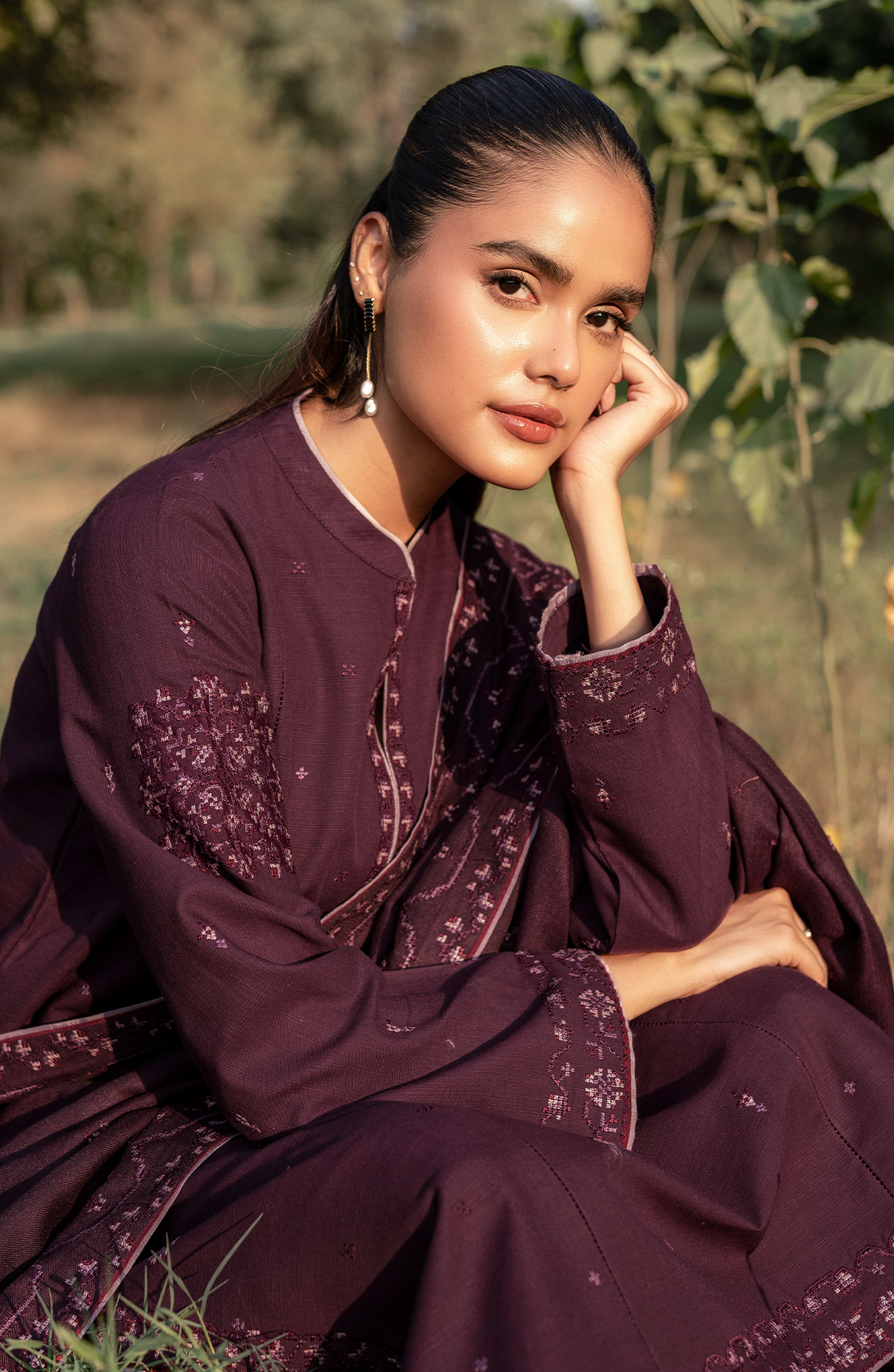 Seran | Whisper Garden Winter 24 |   Ember by Seran - Designer Dress - Type: Ladies Clothes - Available at Libayah - 100% Original