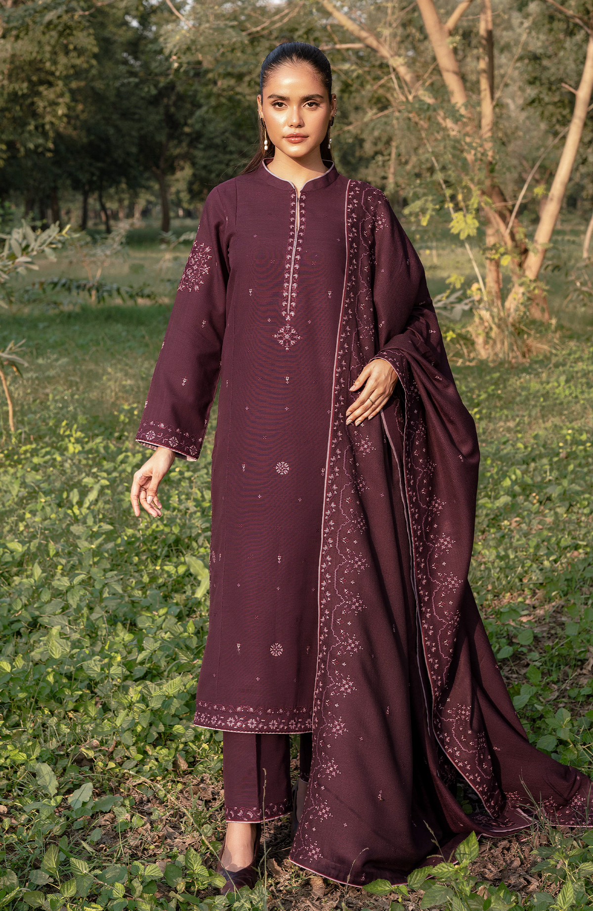 Seran | Whisper Garden Winter 24 |   Ember by Seran - Designer Dress - Type: Ladies Clothes - Available at Libayah - 100% Original