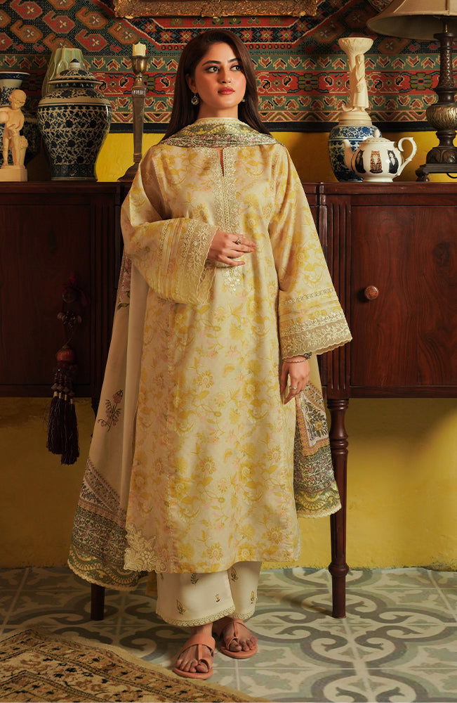 Seran | Afsanah Lawn 24 | Nooru by Seran - Designer Dress - Type: Ladies Clothes - Available at Libayah - 100% Original