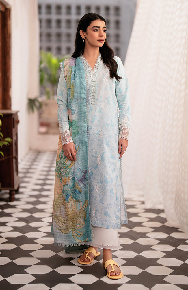 Seran | Afsanah Lawn 24 | Hareem by Seran - Designer Dress - Type: Ladies Clothes - Available at Libayah - 100% Original