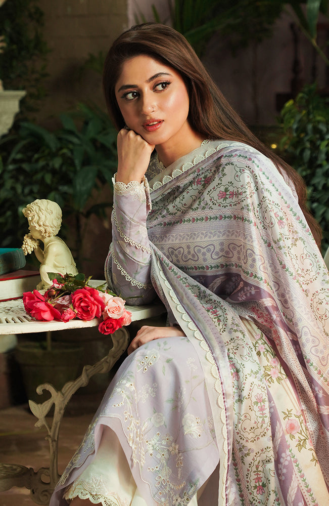 Seran | Afsanah Lawn 24 | Mishal by Seran - Designer Dress - Type: Ladies Clothes - Available at Libayah - 100% Original