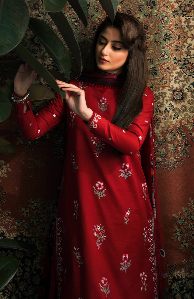 Seran | Afsanah Lawn 24 | Shadab by Seran - Designer Dress - Type: Ladies Clothes - Available at Libayah - 100% Original