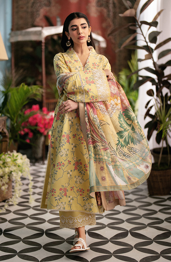 Seran | Afsanah Lawn 24 | Nehan by Seran - Designer Dress - Type: Ladies Clothes - Available at Libayah - 100% Original