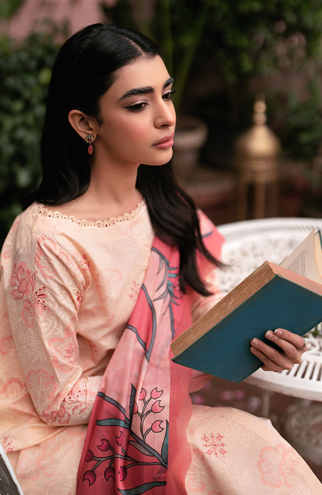 Seran | Afsanah Lawn 24 | Zoha by Seran - Designer Dress - Type: Ladies Clothes - Available at Libayah - 100% Original