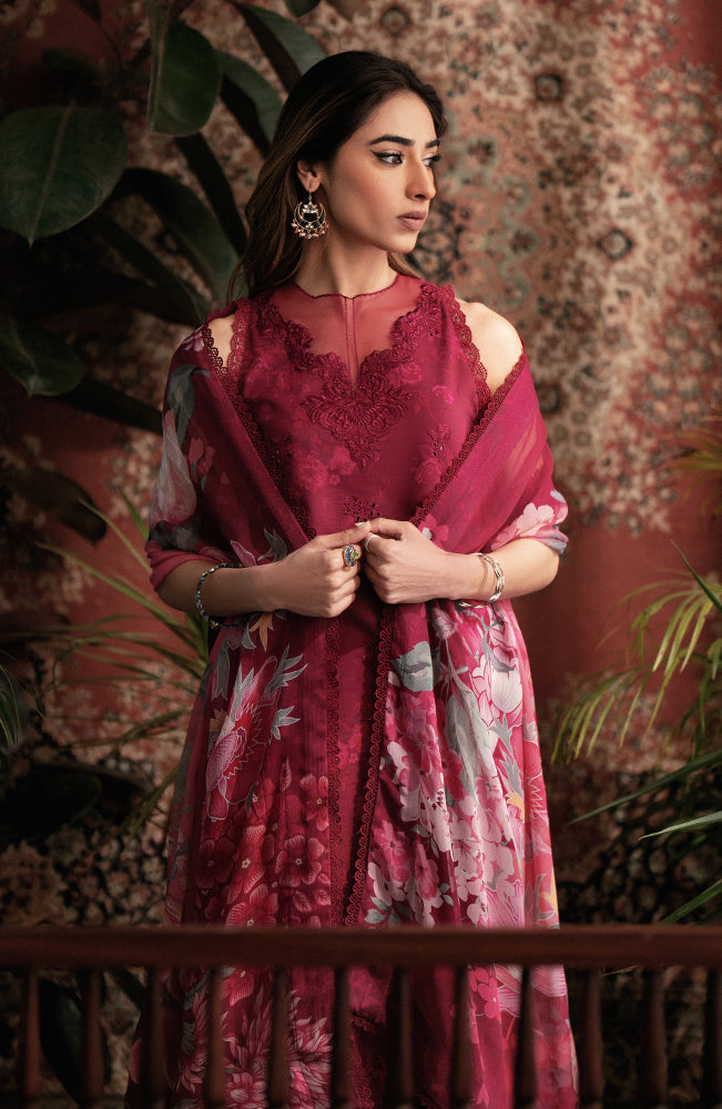 Seran | Afsanah Lawn 24 | Ruby by Seran - Designer Dress - Type: Ladies Clothes - Available at Libayah - 100% Original