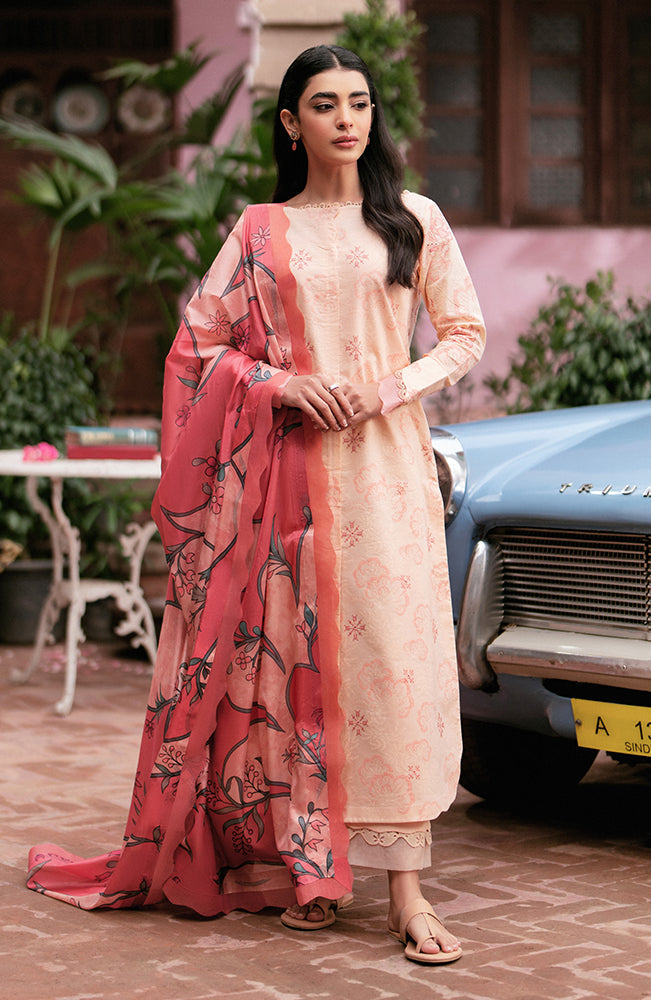 Seran | Afsanah Lawn 24 | Zoha by Seran - Designer Dress - Type: Ladies Clothes - Available at Libayah - 100% Original