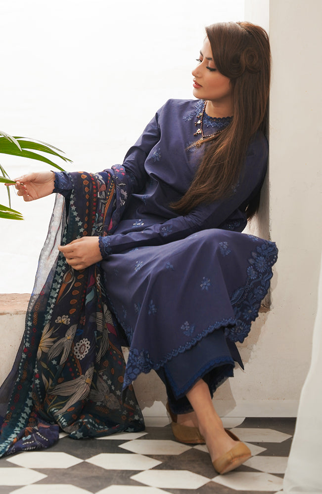Seran | Afsanah Lawn 24 | Mihrimah by Seran - Designer Dress - Type: Ladies Clothes - Available at Libayah - 100% Original