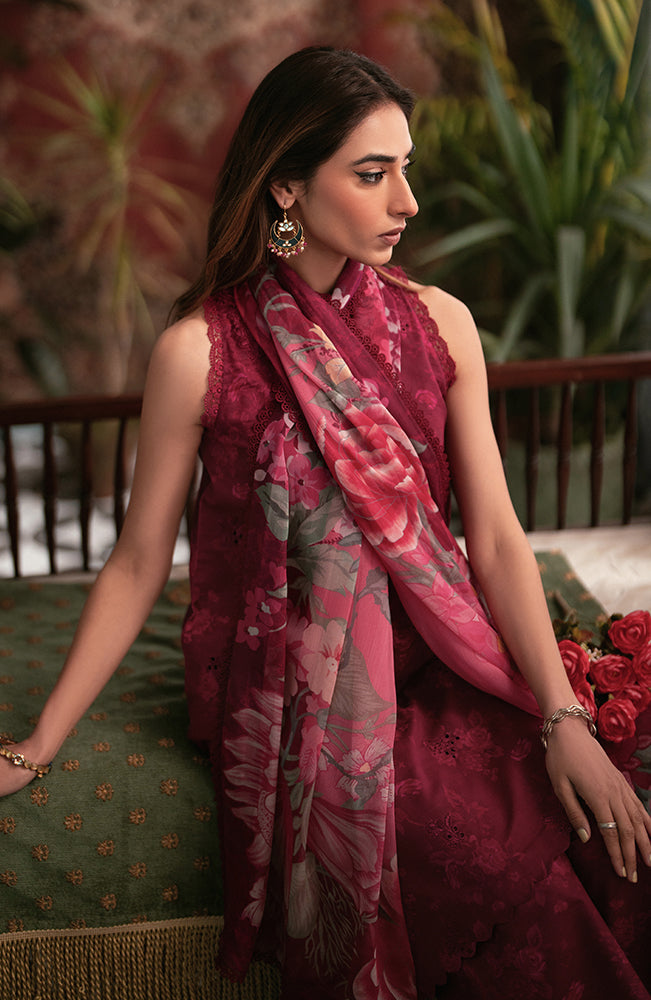 Seran | Afsanah Lawn 24 | Ruby by Seran - Designer Dress - Type: Ladies Clothes - Available at Libayah - 100% Original