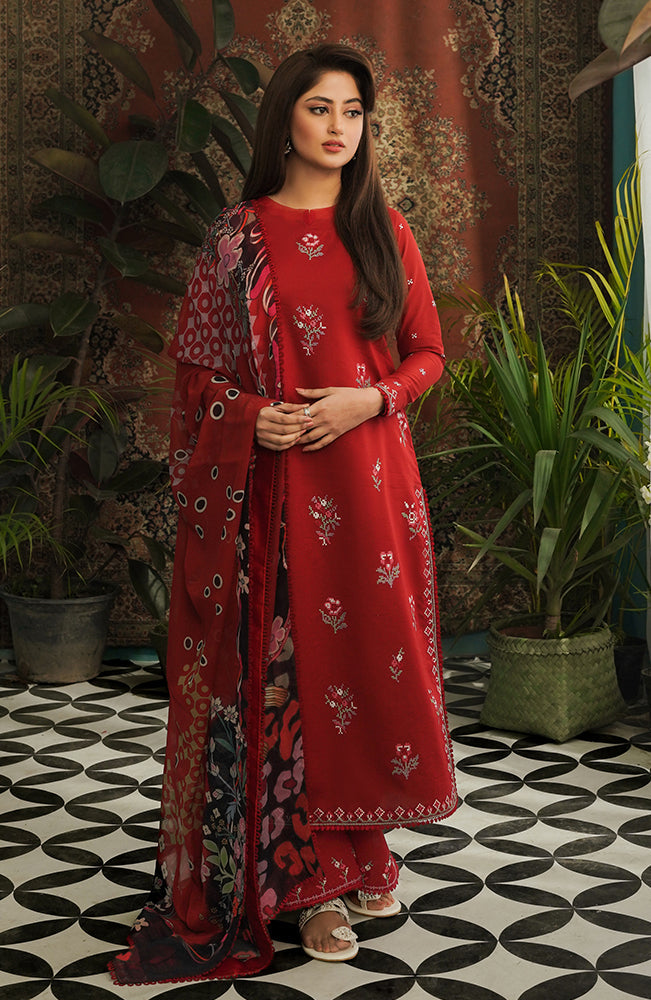 Seran | Afsanah Lawn 24 | Shadab by Seran - Designer Dress - Type: Ladies Clothes - Available at Libayah - 100% Original