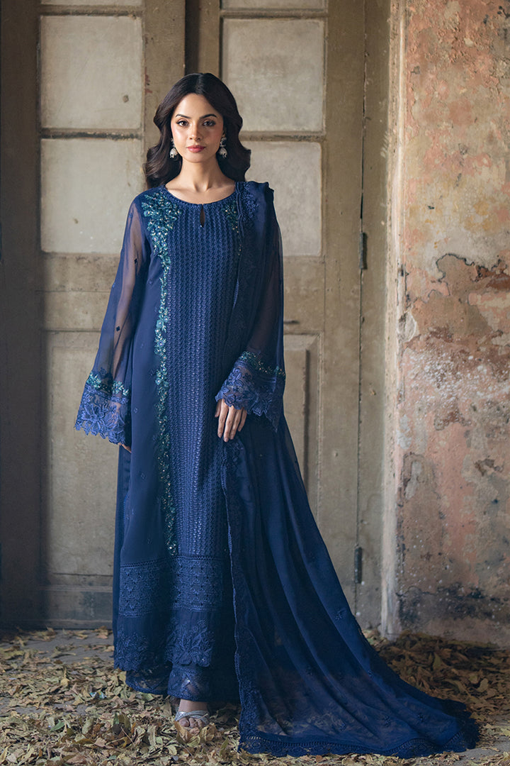 Azure | Ensembles Embroidered Formals | Serene Sapphire by Azure - Designer Dress - Type: Ladies Clothes - Available at Libayah - 100% Original