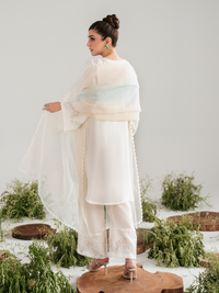 Afrozeh | Basic Pret 26 RTW | NACRE by Afrozeh - Designer Dress  - Type : Ladies Clothes - Available at Libayah - 100% Original 