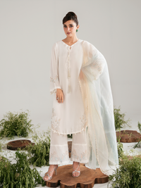 Afrozeh | Basic Pret 26 RTW | NACRE by Afrozeh - Designer Dress  - Type : Ladies Clothes - Available at Libayah - 100% Original 