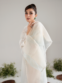 Afrozeh | Basic Pret 26 RTW | NACRE by Afrozeh - Designer Dress  - Type : Ladies Clothes - Available at Libayah - 100% Original 