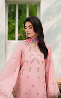 Asifa and Nabeel | Eden Cambric 25 | Serene Blush ECU25-01 by Asifa and Nabeel - Designer Dress  - Type : Ladies Clothes - Available at Libayah - 100% Original 
