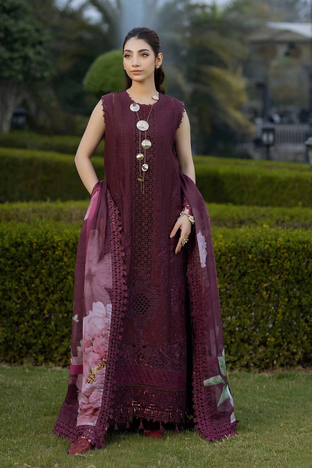 Adans Libas | Serene Luxury Lawn | SERENE 1740 by Adans Libas - Designer Dress  - Type : Ladies Clothes - Available at Libayah - 100% Original 