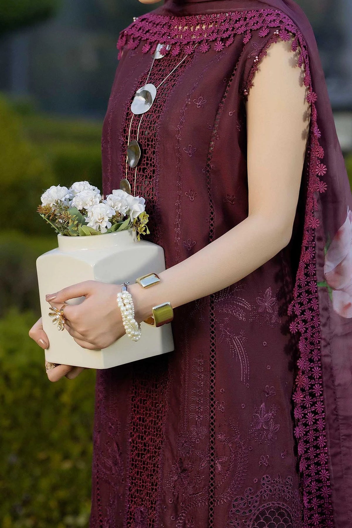 Adans Libas | Serene Luxury Lawn | SERENE 1740 by Adans Libas - Designer Dress  - Type : Ladies Clothes - Available at Libayah - 100% Original 