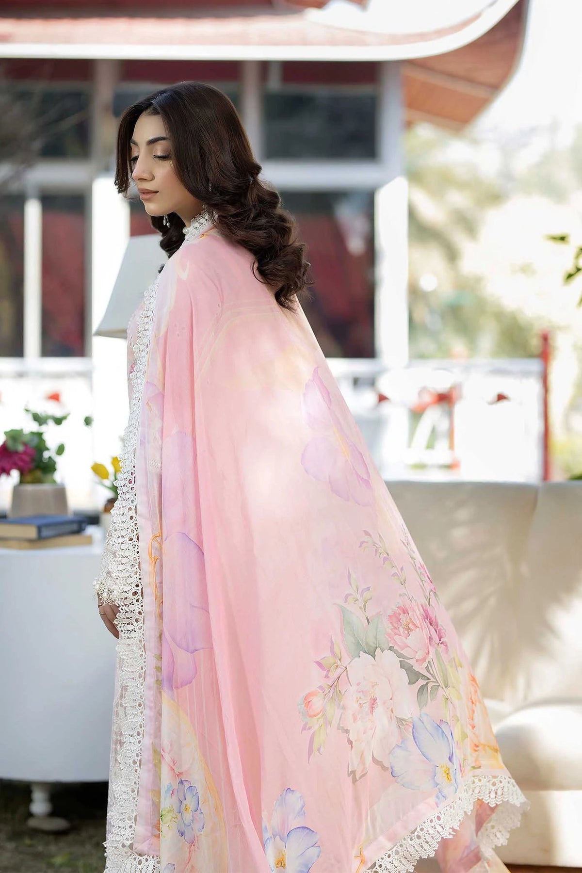 Adans Libas | Serene Luxury Lawn | SERENE 1746 by Adans Libas - Designer Dress  - Type : Ladies Clothes - Available at Libayah - 100% Original 