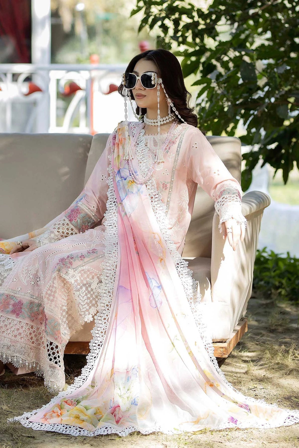 Adans Libas | Serene Luxury Lawn | SERENE 1746 by Adans Libas - Designer Dress  - Type : Ladies Clothes - Available at Libayah - 100% Original 
