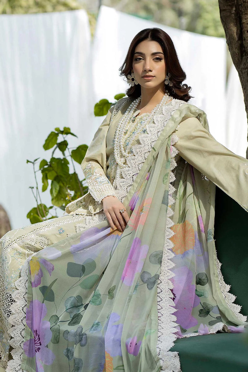 Adans Libas | Serene Luxury Lawn | SERENE 1748 by Adans Libas - Designer Dress  - Type : Ladies Clothes - Available at Libayah - 100% Original 